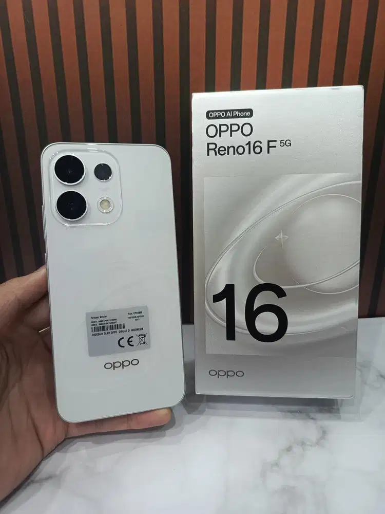 Oppo Reno 16F 5G 8/128 Buka Segel Box Doang