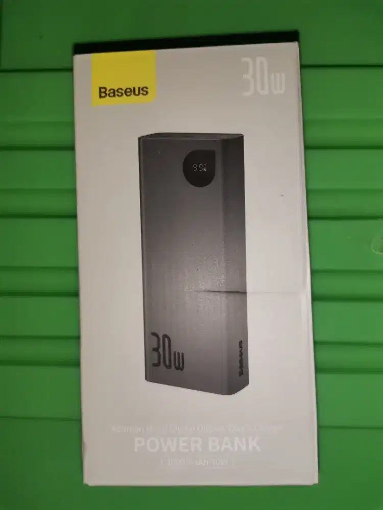 Baseus Power Bank Adaman Metal Digital Fast Charge 20000 mAh 30w