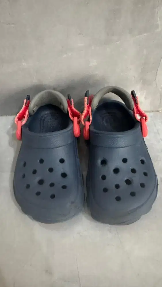 Crocs Classic Clog Kids Original C6 Navy – Preloved