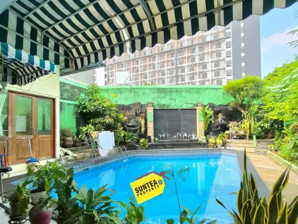 HOT DEAL! Rumah Luas Bagus LT 375 m² 7 KT Kolam Renang Harga Menarik! Bintaro Sektor 3A Tangerang Selatan