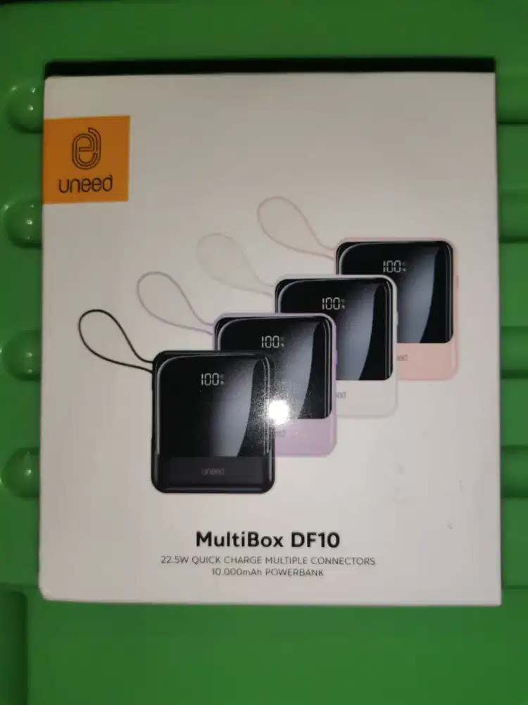 Uneed Power Bank Multibox DF10 Power Bank QC 10000 mAh 22.5W
