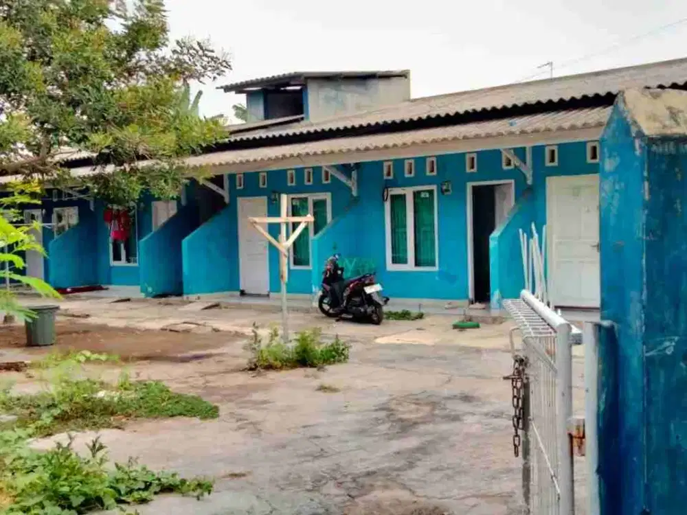 DIJUAL Kontrakan 8 Pintu Luas Tanah 380 m² surat SHM - Rp.830 Jt Nego Sewa Perbulan 600 Rb  Akses Mobil