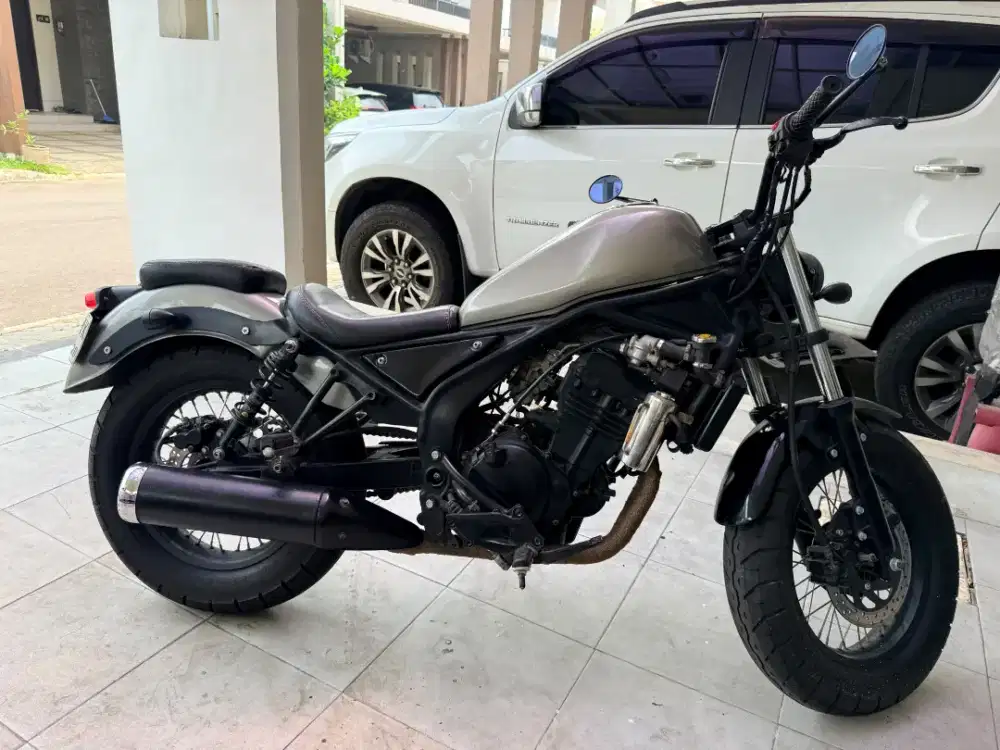 Kawasaki Ninja 250 2019 modif custom Honda Rebel 500