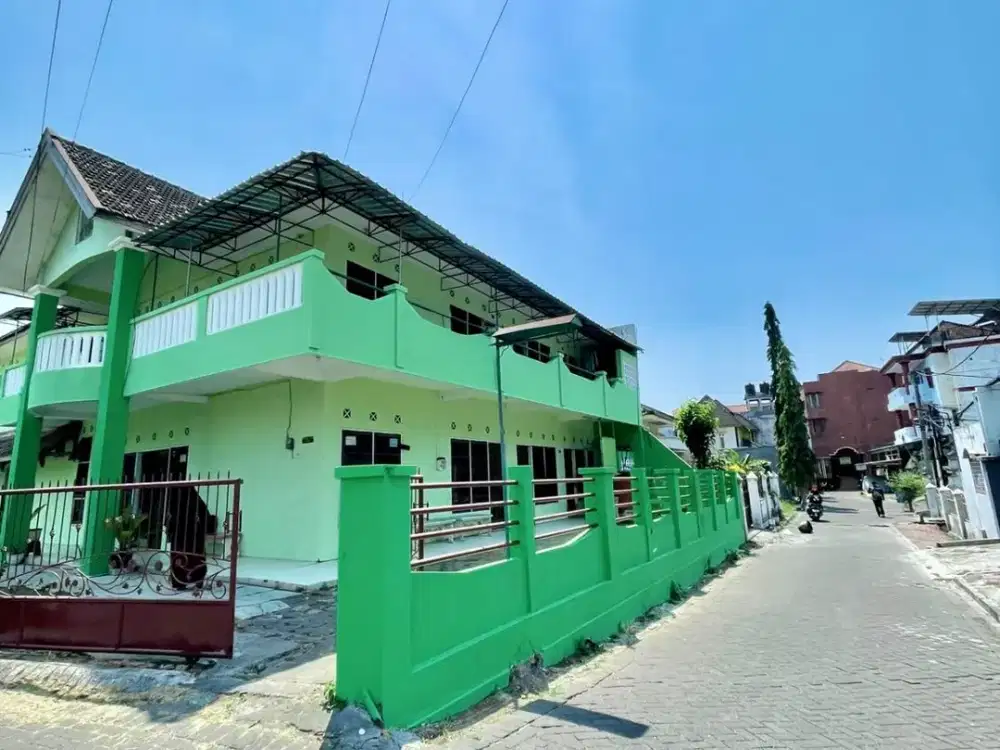 DIJUAL RUMAH KOST 27 KAMAR POSISI HOOK HAHYA 300 METER DARI KAMPUS UIN KOTA MALANG