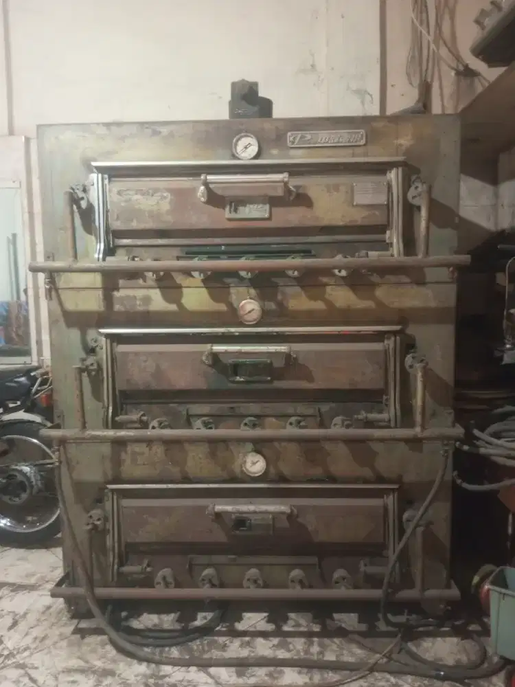 Oven gas manual 3 deck Chung pu