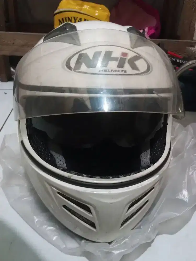 NHK fullface double visor