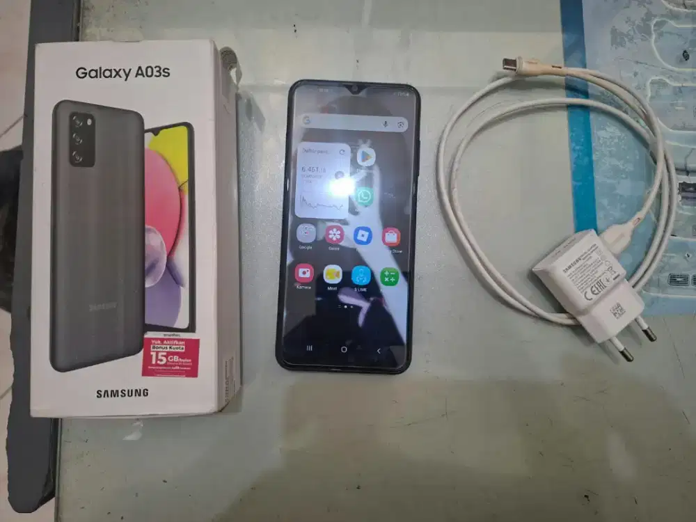 Samsung A03S 5G 4 /64 lengkap mulus TIDAK PAKAI MINUS