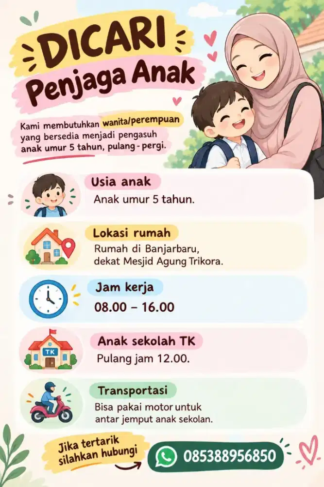 Penjaga dan Pengasuh Anak