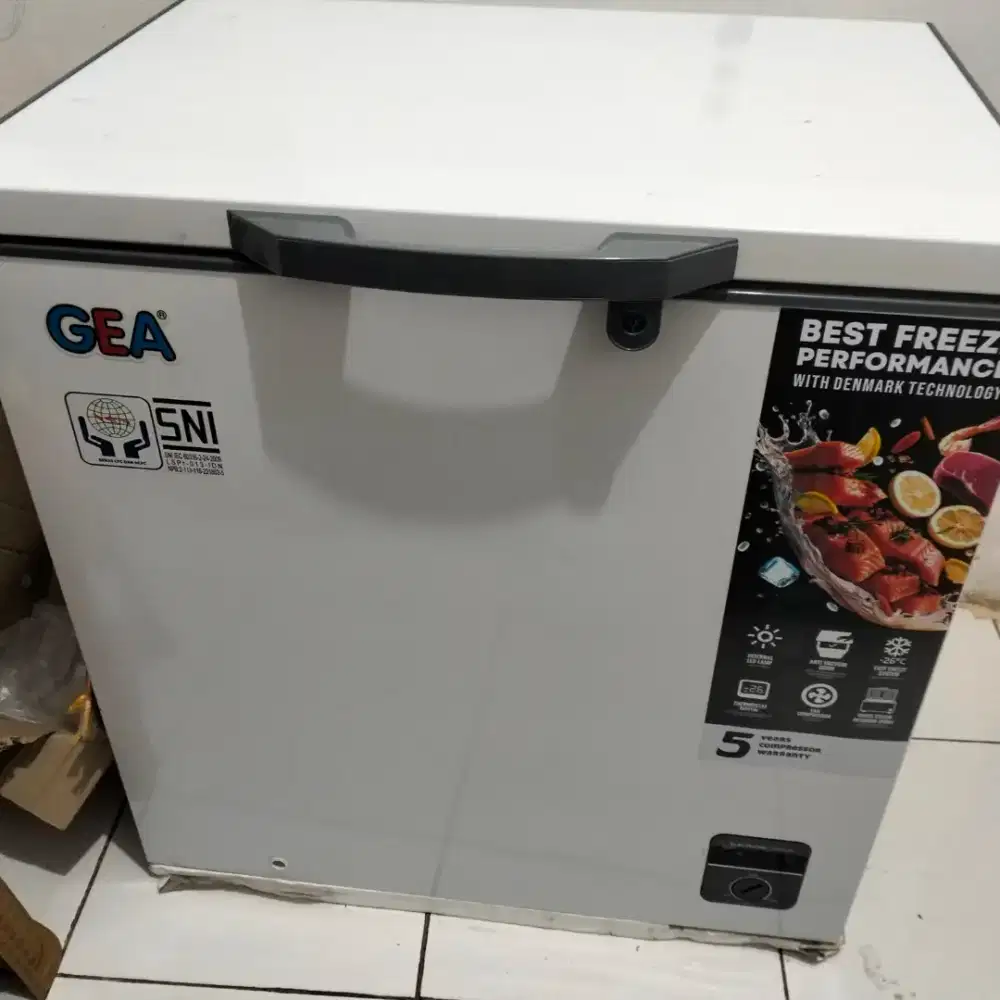 Freezer Gea muat 60kg