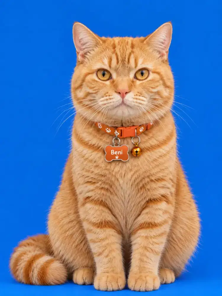 Kucing BSH British short hair red tabby jantan jago kawin
