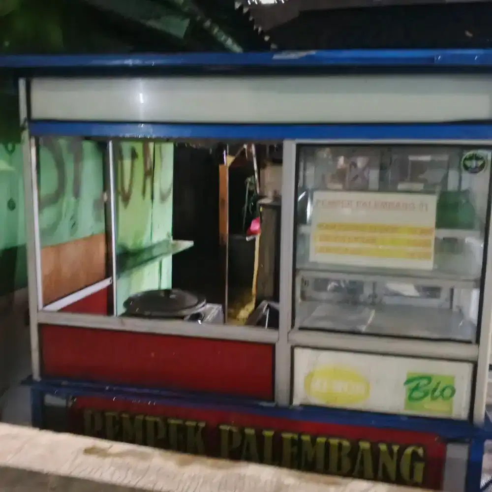 Jual gerobak bakso ban aray