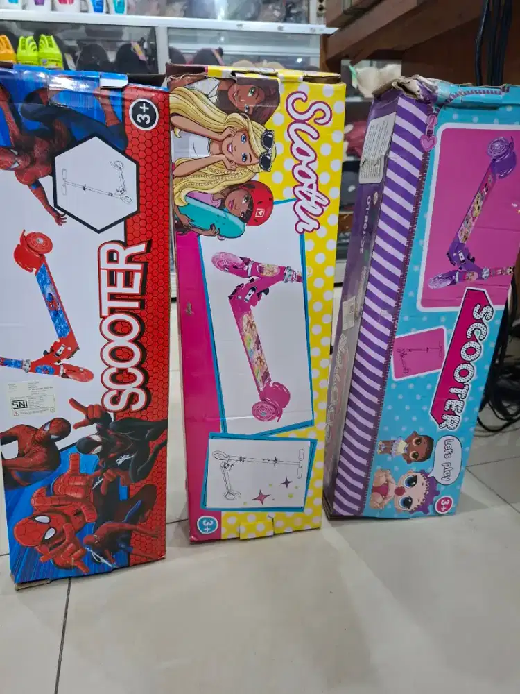 Skuter anak baru