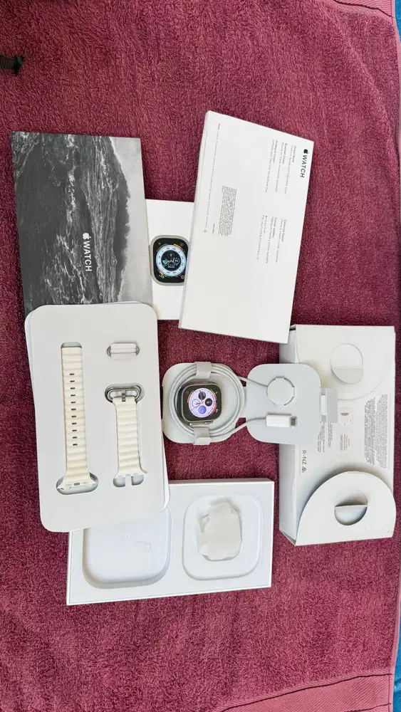 Apple Watch Ultra 1 49mm Fulset Ori Like New Siap Pakai