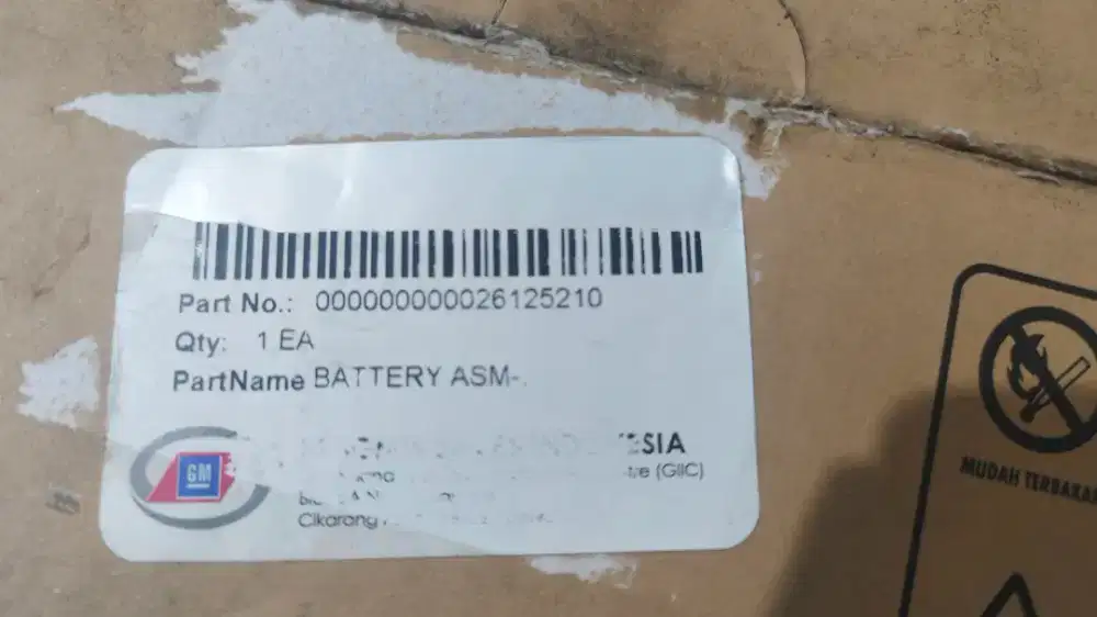Battery 12V Wuling Alves/Almaz Hybrid