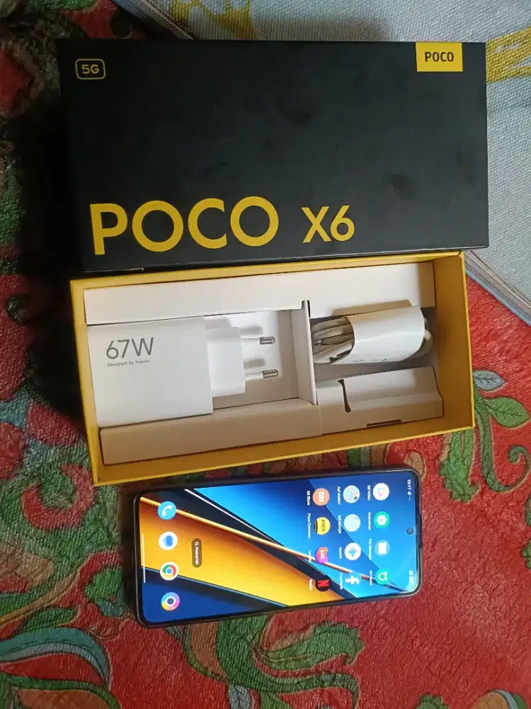 poco x6 5G 12/256 tt bt