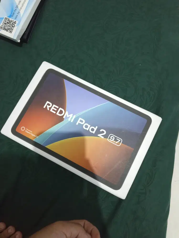 Jual cepat guys redmi pad 2 9.7 masih baru,