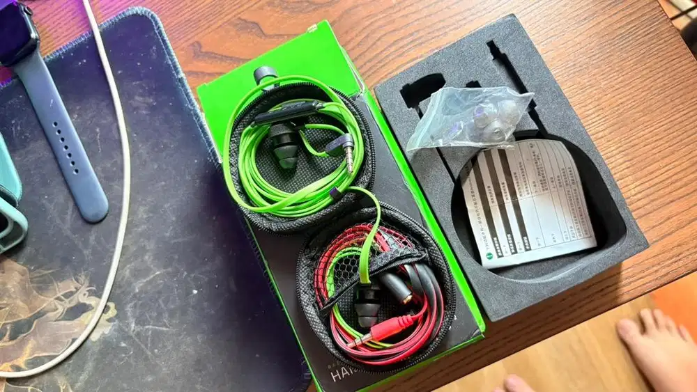 Headset razer hammerhead pro v2