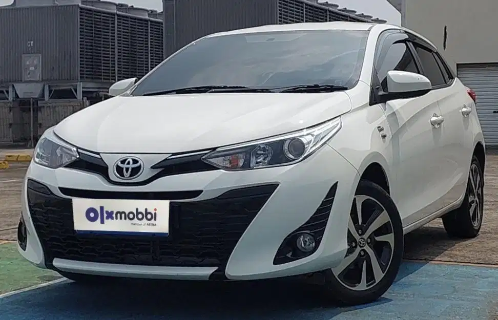 DP 9, JT Toyota Yaris 1.5 G Bensin-AT Putih 2021
