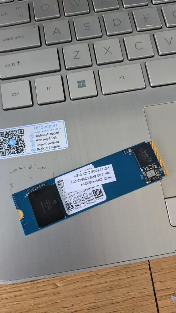Ssd wd blue nvme 256gb normal