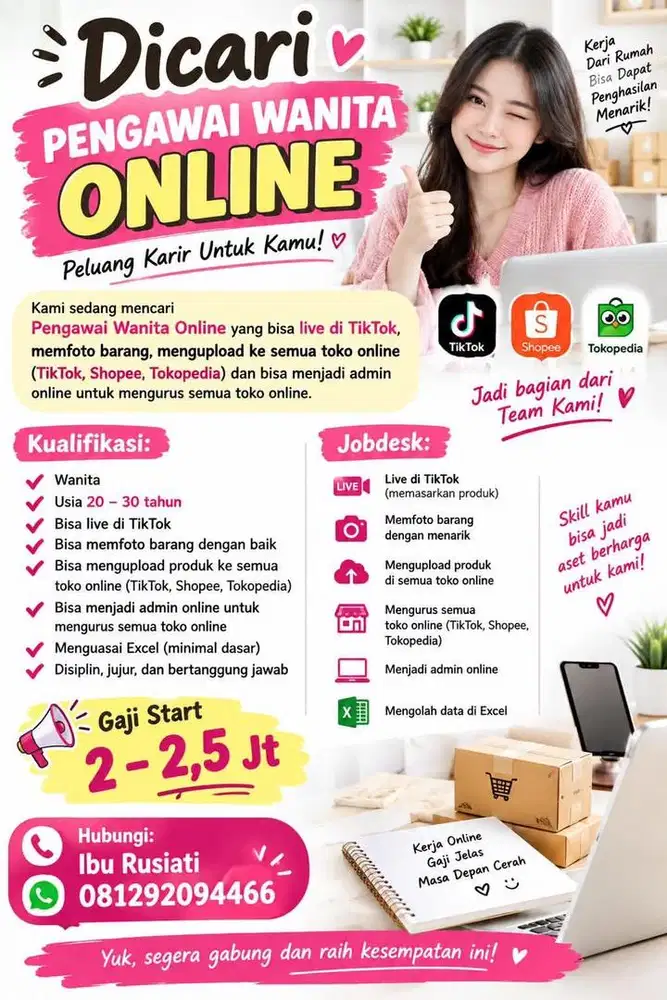 loker untuk wanita