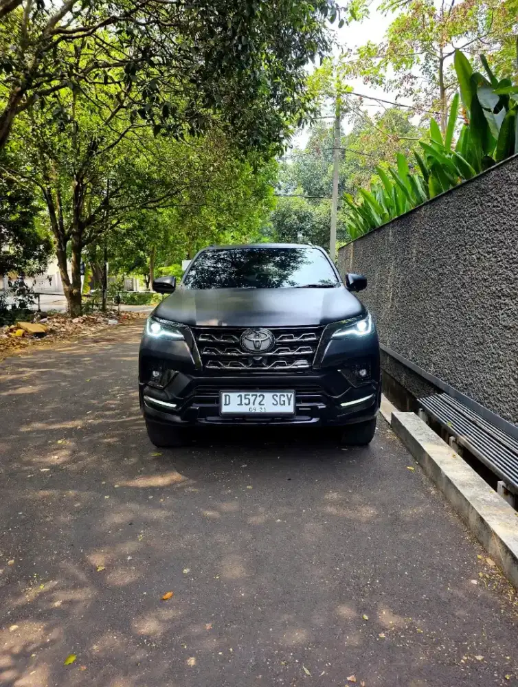 Fortuner 2.4 VRZ upgrade GR 2017 atas nama pribadi