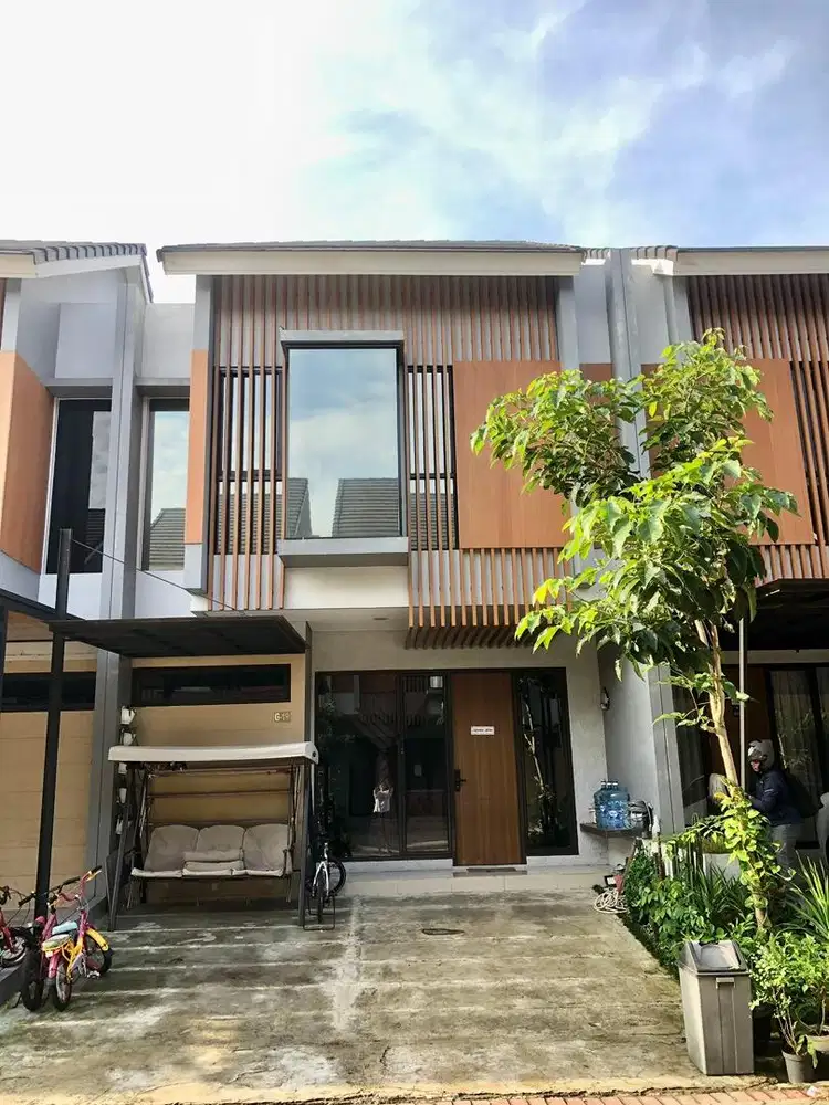 Dijual cepat rumah full furnish tinggal gerek koper