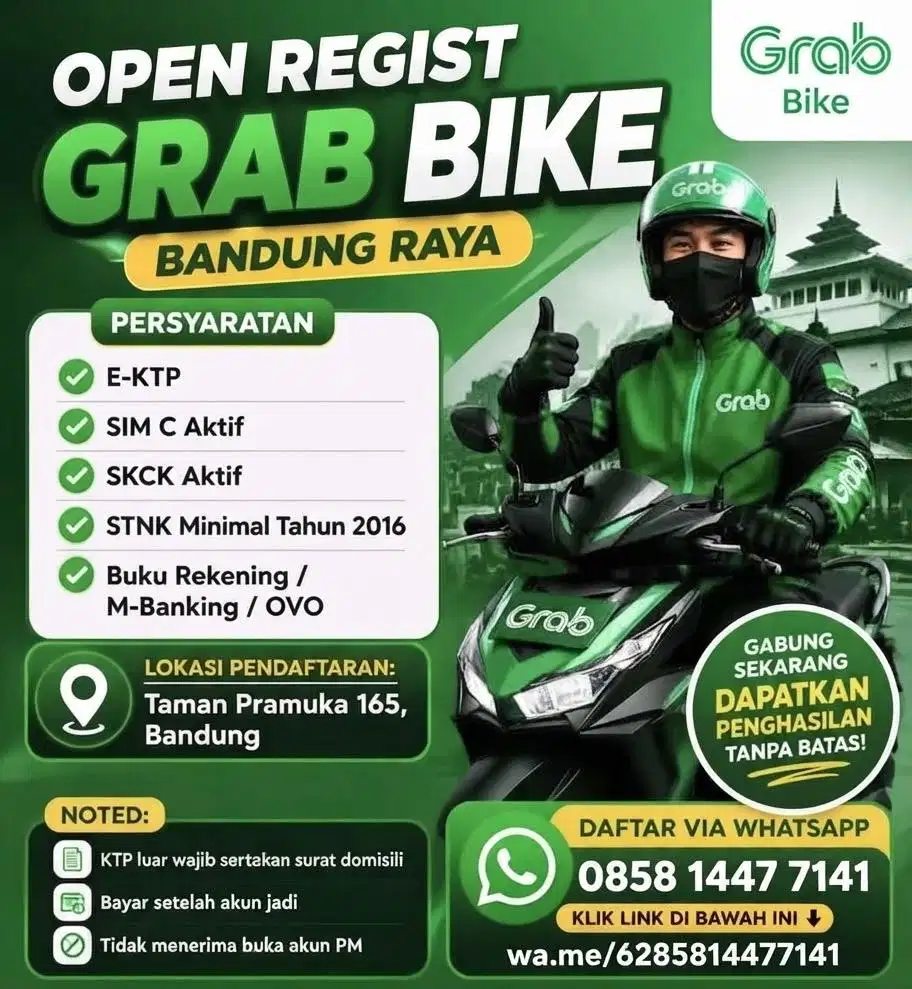 Lowongan driver bike