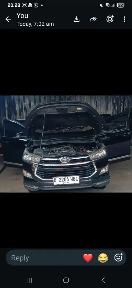 Jual Kijang Innova reborn Pribadi