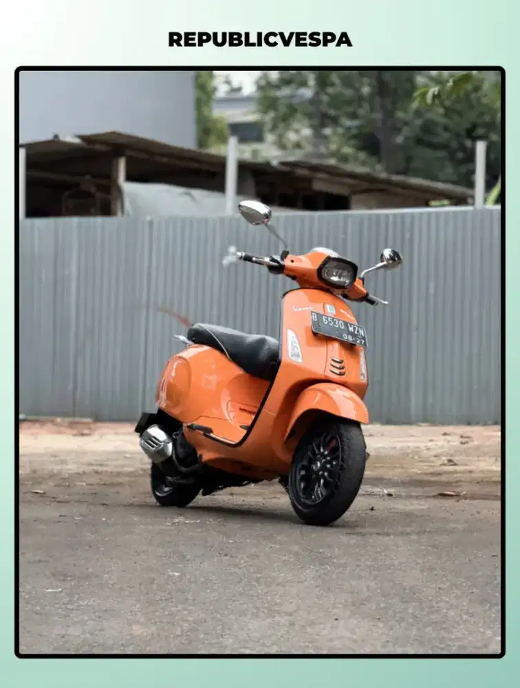 DIJUAL PIAGGIO VESPA SPRINT 150 3V THN 2016 PERFECT CONDITION