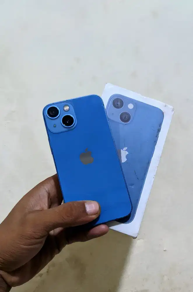 Jual cepat iphone 13 mini 128gb fulset