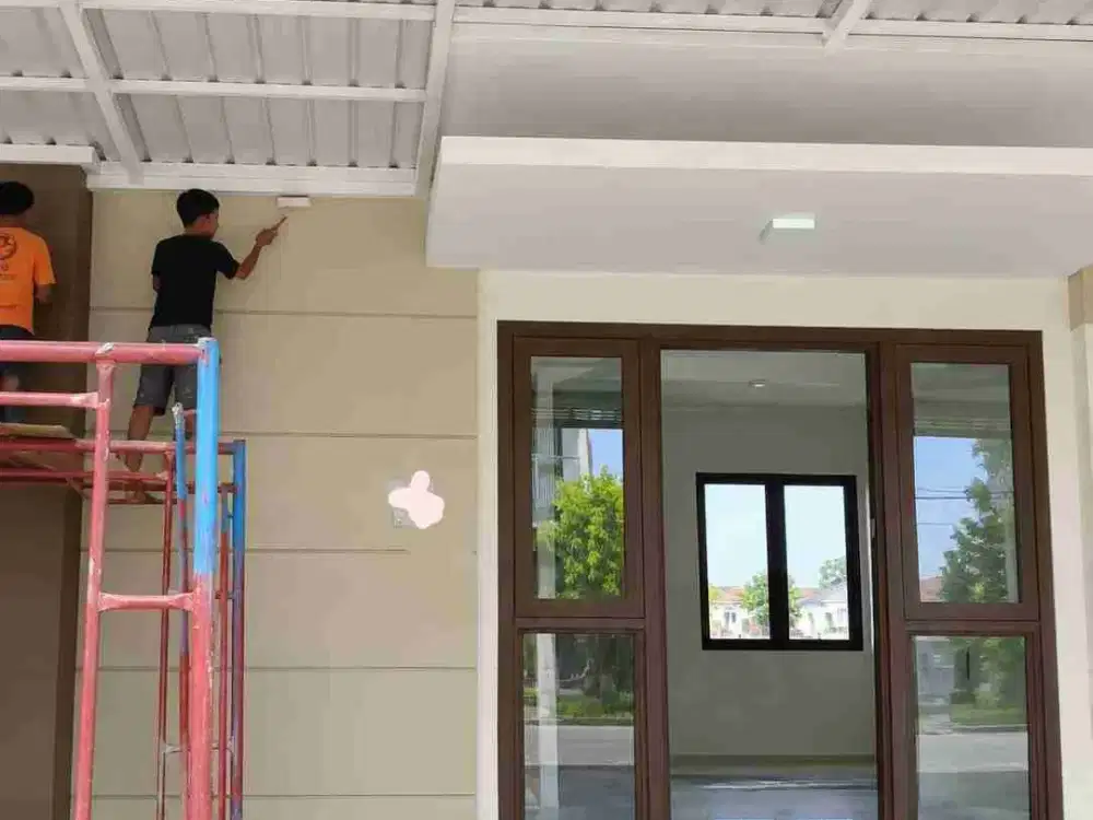 rumah siap huni cluster burgundy sumarecon bekasi