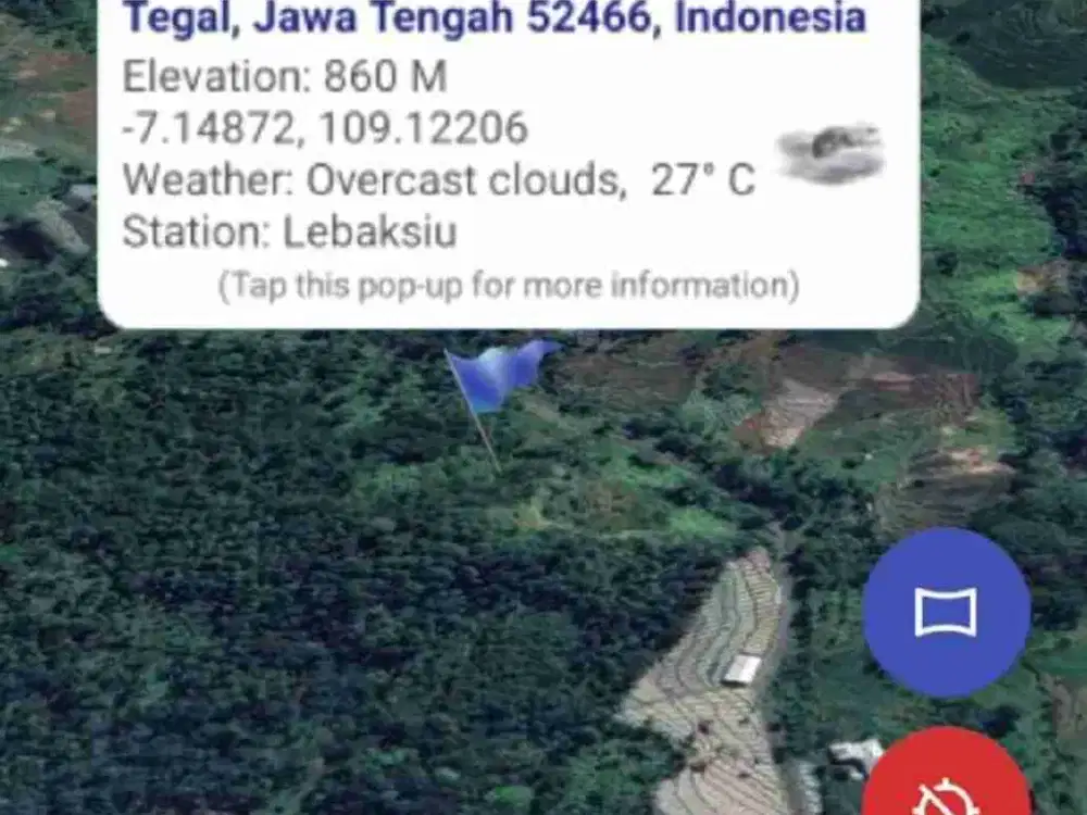 tanah luas ploting untuk perkebunan