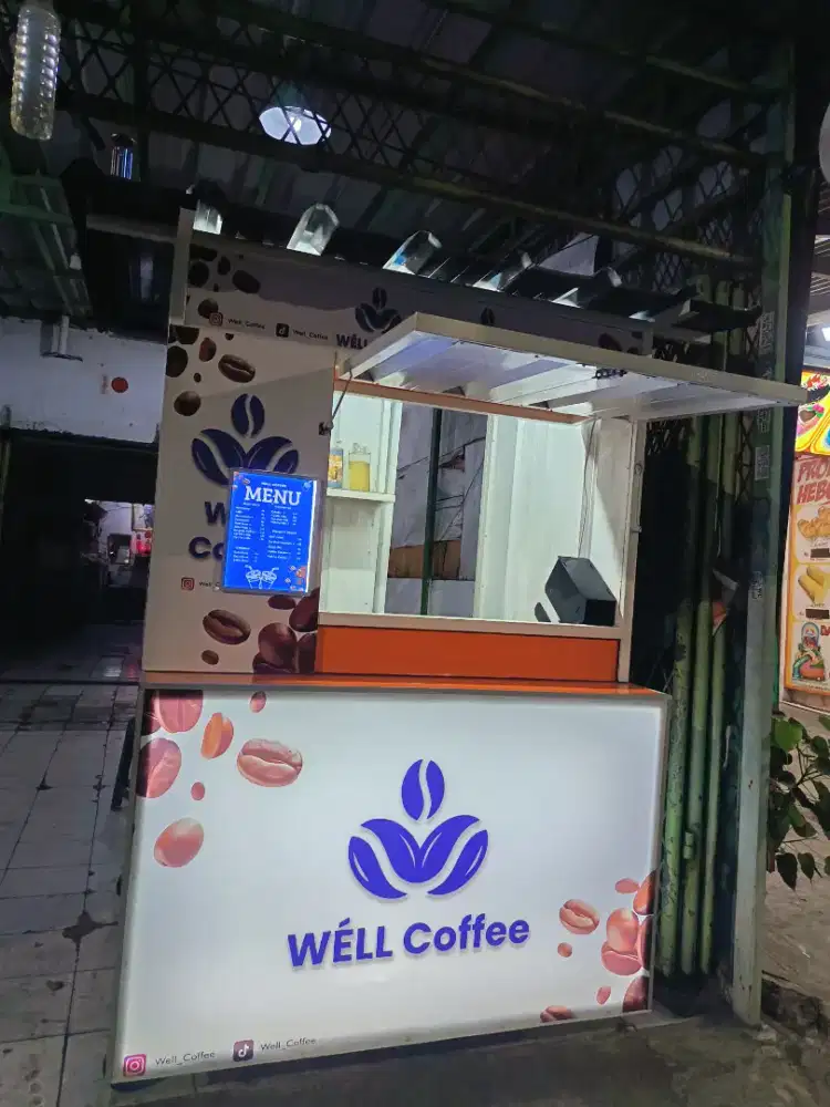 booth coffee ala nescafe