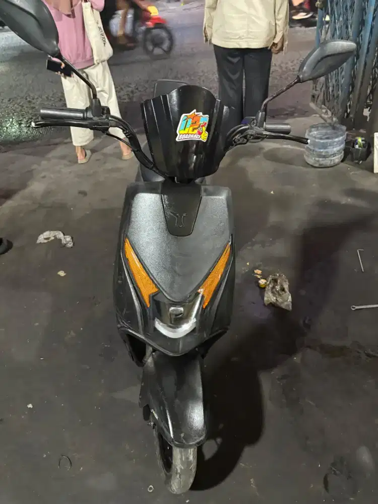 DI JUAL SEPEDA LISTRIK MINUS BAN BELAKANG PECAH