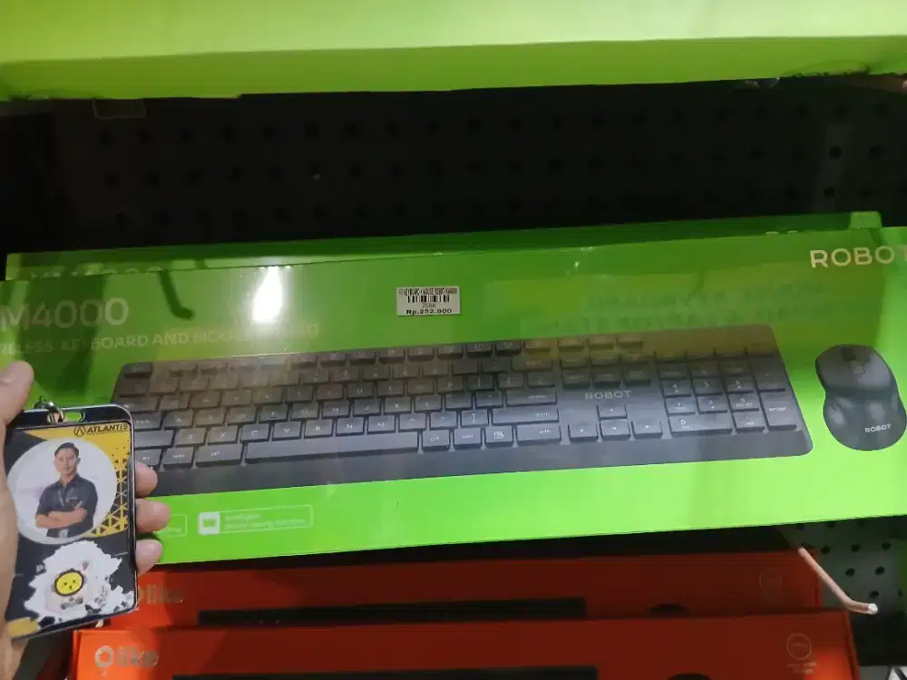 KEYBOARD + MOUSE ROBOT KM4000
ATLANTIS DAHSYAT