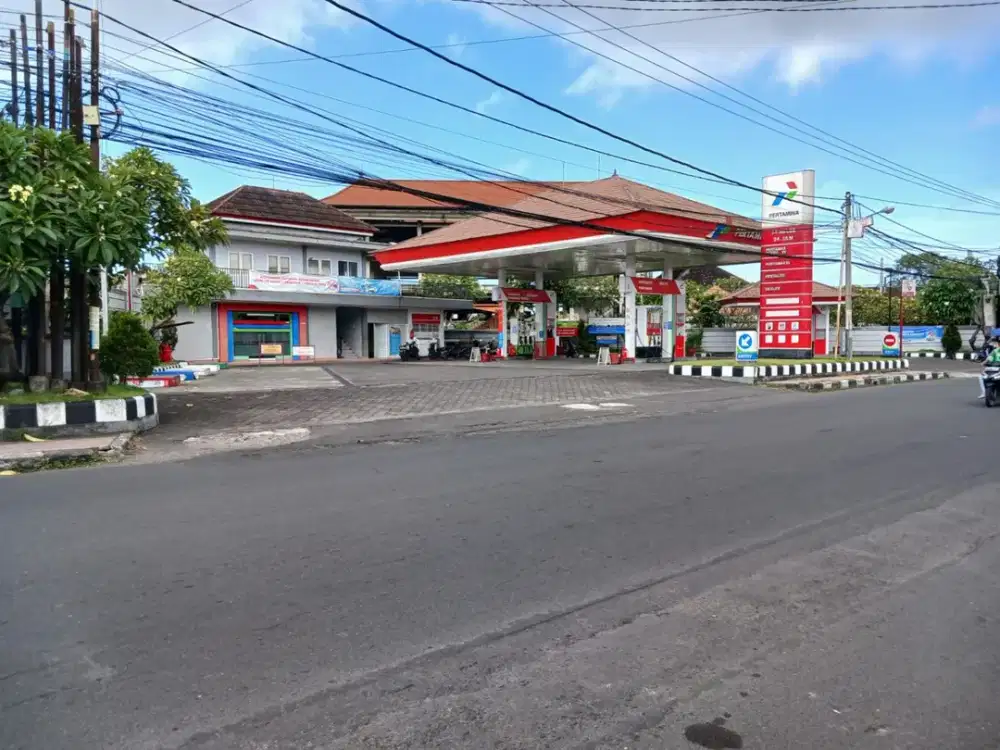 SPBU dijual di Jl WR Supratman Denpasar Bali
