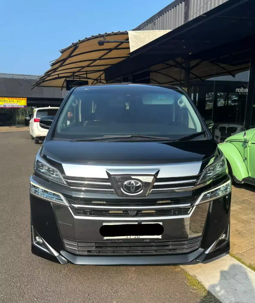 Toyota Vellfire G 2.5 TSS FACELIFT Hitam 2021 TOYOTA SENSING TSS