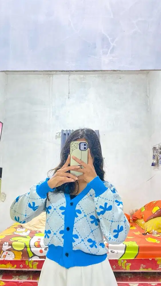cardigan lucu wanita