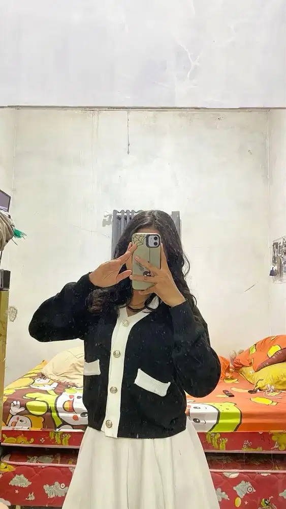 cardigan basic wanita