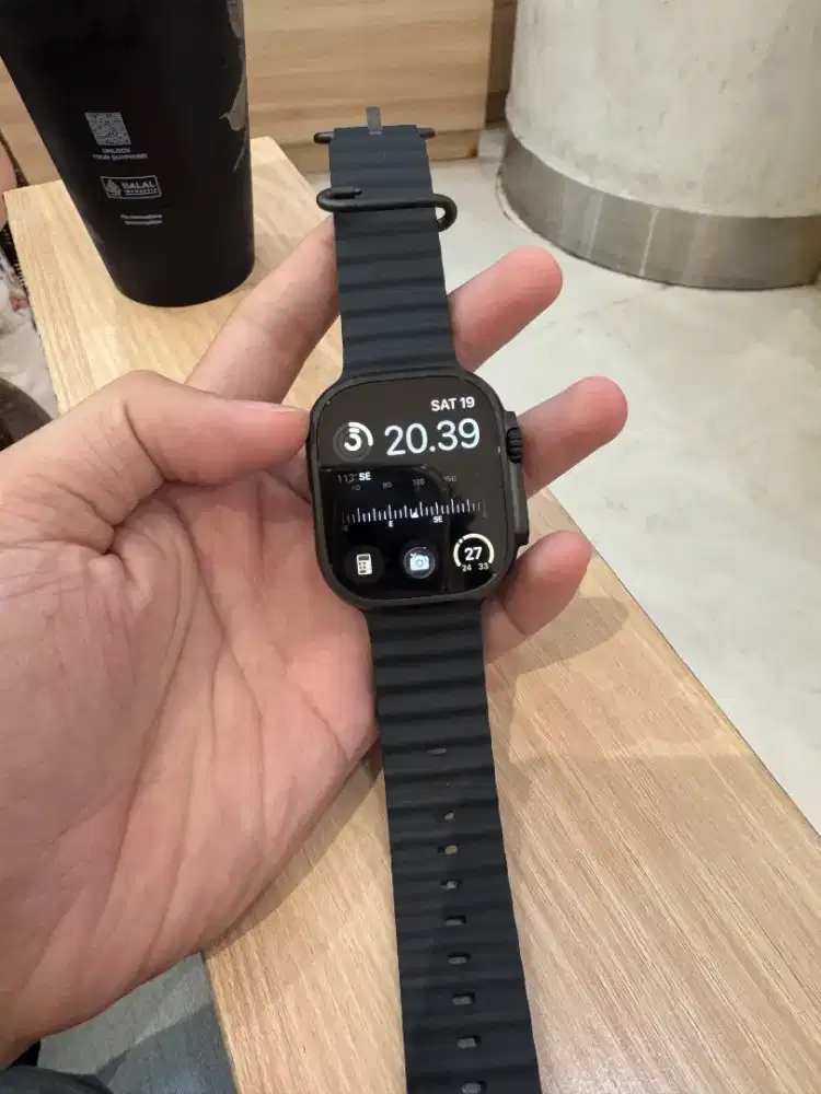 BH100 apple watch ultra gen 3 ibox black titanium ocean band