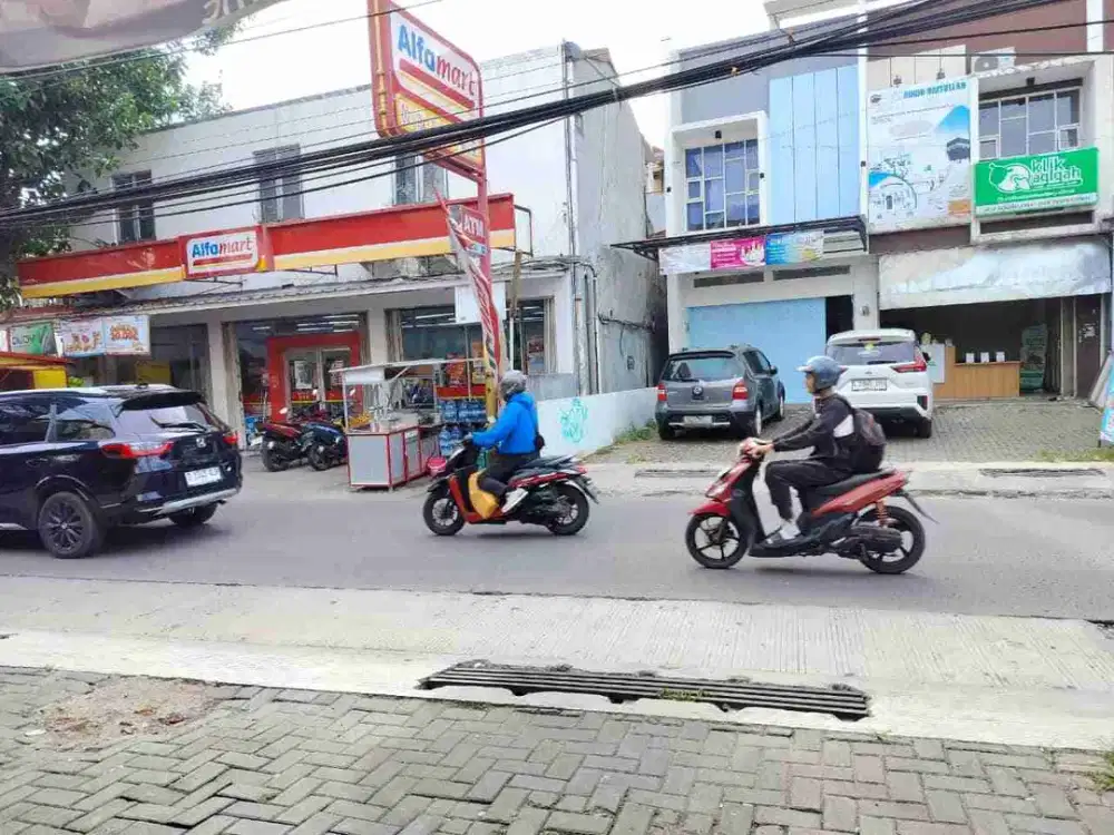 RUKO SAMPING ALFAMART BUAHBATU CIGANITRI MAINROAD HARGA 57JT/THN