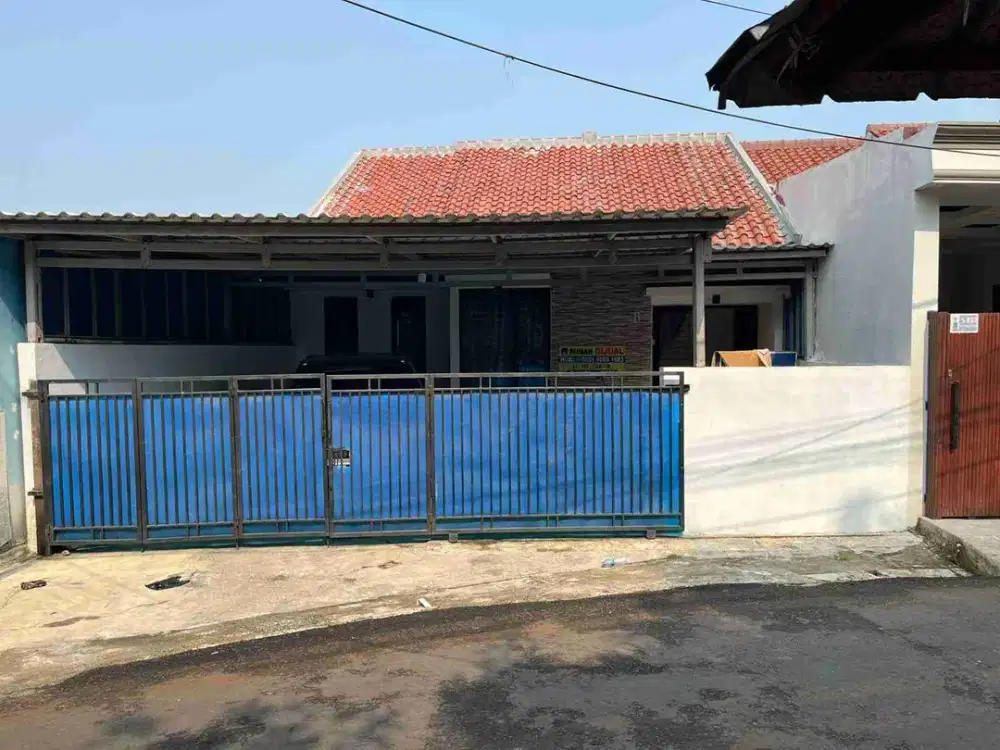 DIJUAL – Rumah SHM LT 131/LB 78 m² 2 KT Halaman Luas Dekat Tol Jatiwarna