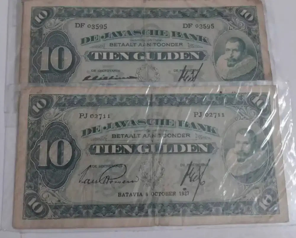 Uang kuno Langka 
10 Gulden COEN