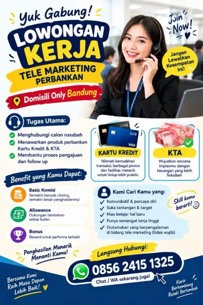 Dibutuhkan segera