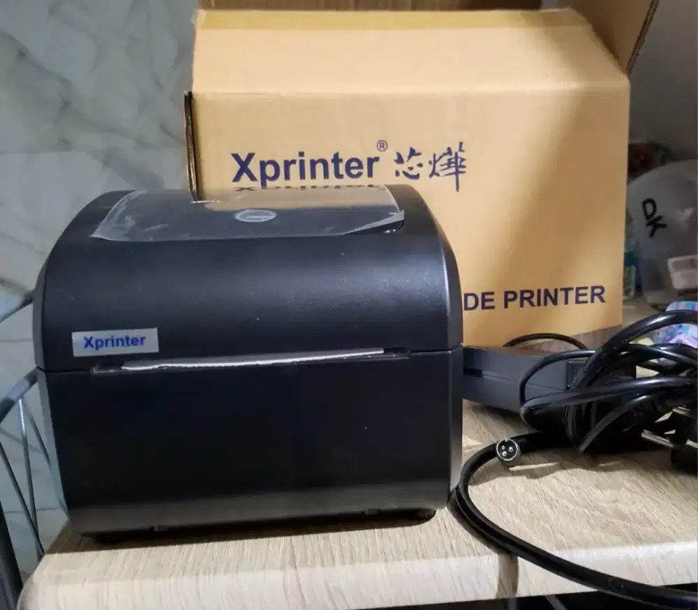 Printer Label Barcode XPRINTER. XP - 423B USB + Bluetooth hitam