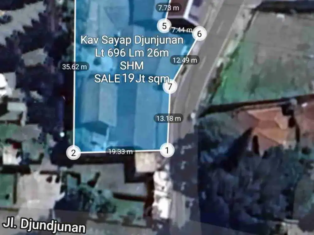 Kavling sekitar Pasteur