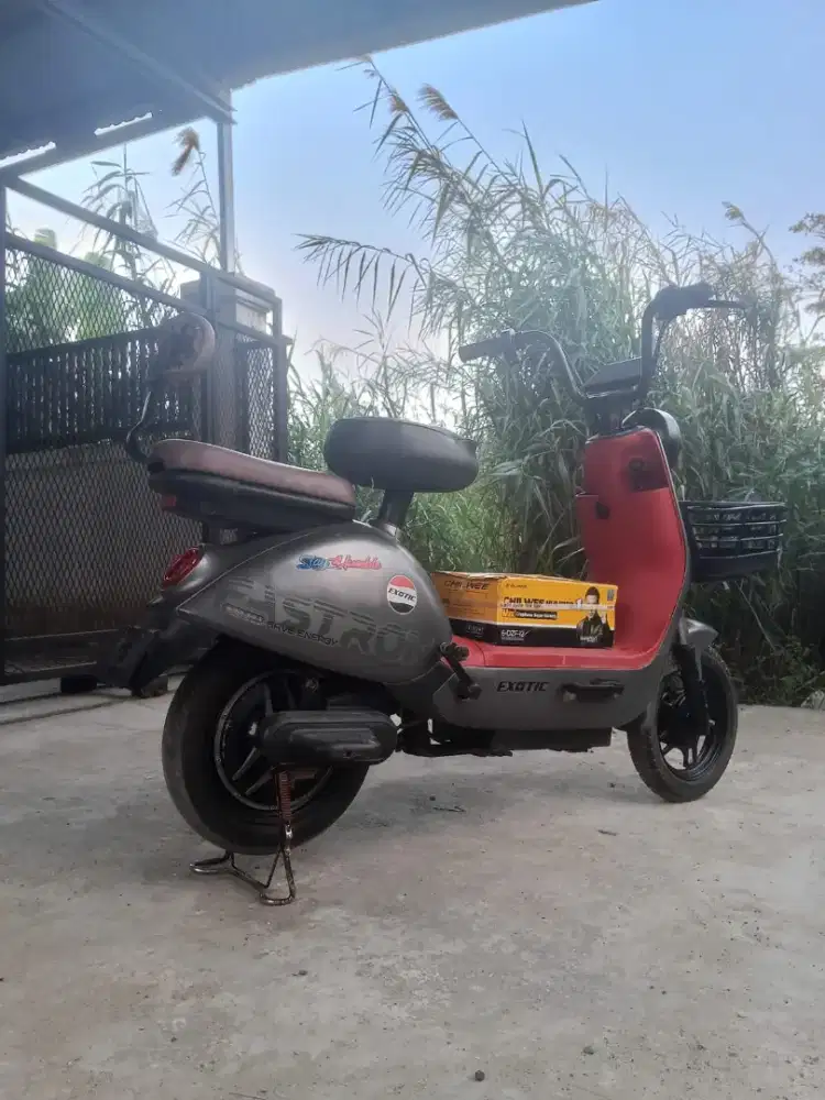 sepeda listrik aki baru full sett