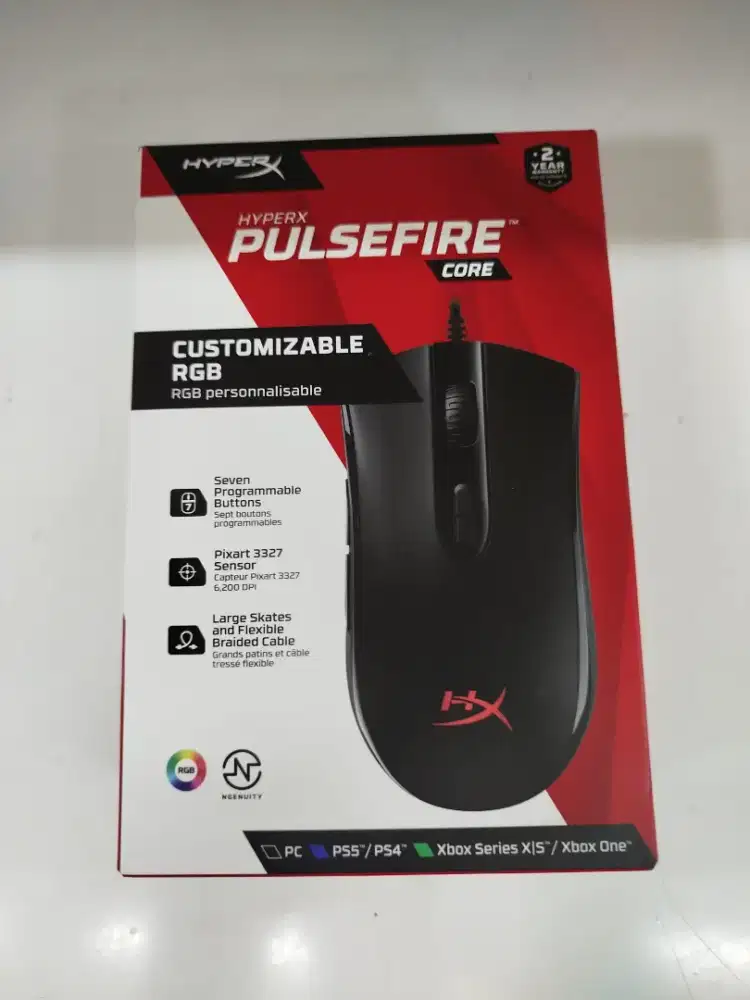 Mouse Pulsefire. HyperX