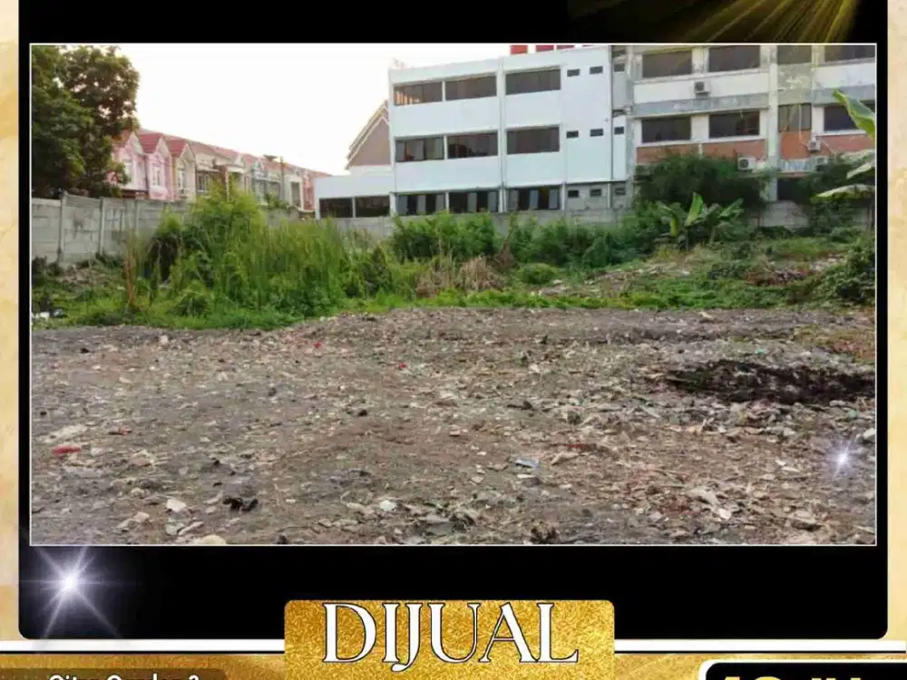 DIJUAL KAVLING TANAH  4,508 M²  DATAR DI CITRA GARFEN 3 PEGADUNGAN JAKARTA BARAT