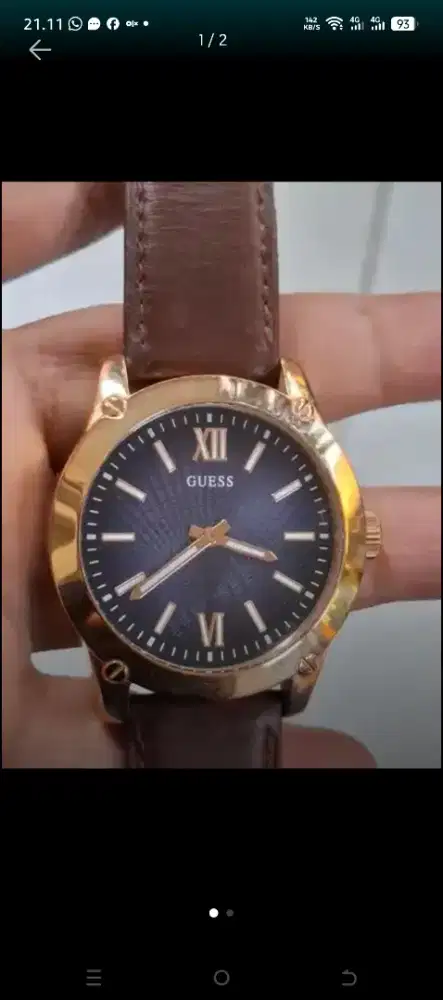 Jam tangan gues mulus